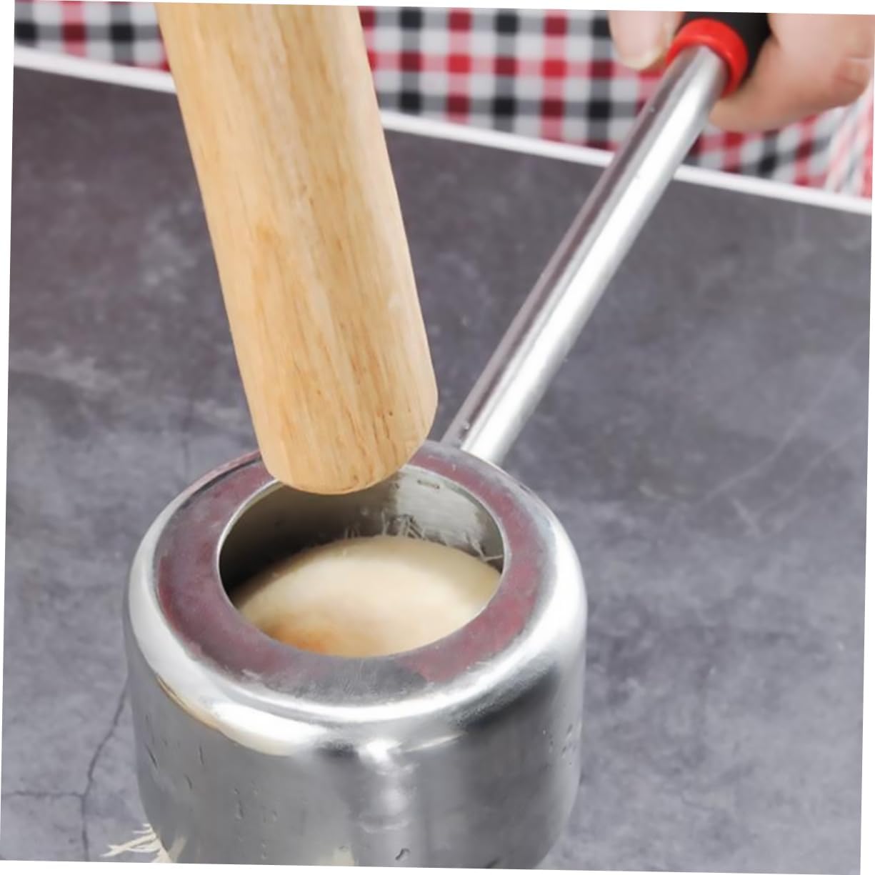 COLLBATH Manual Coconut Opener Machine Non-slip Handle Kitchen Tool for Coconuts