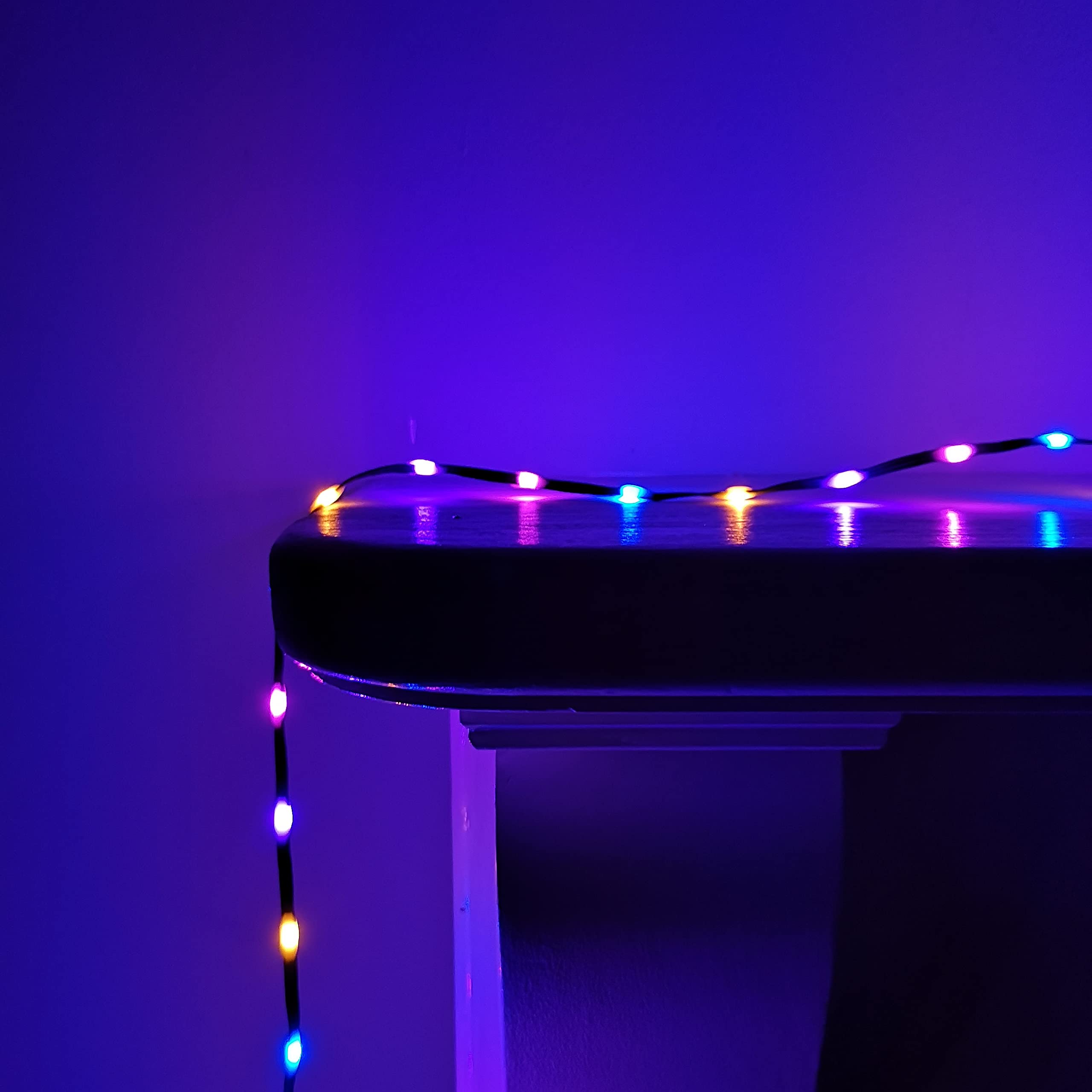Premier 1000 LED Multi-Action Soft Flexibrights Christmas Lights Timer - RAINBOW