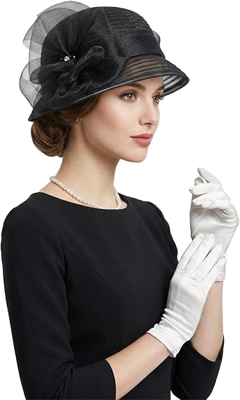Floral Church Derby Fascinators Bridal Tea Party Wedding Formal Hat