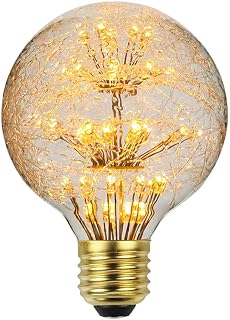 LED Vintage Glühbirne RGB Fiberglas Feuerwerk