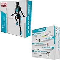 Vista 7 de Cuerda de saltar pesada (1.5 libras) PVC sólido de 0.472 in de diámetro para crossfit y boxeo Cuerda de saltar pesada con asas de espuma acolchada