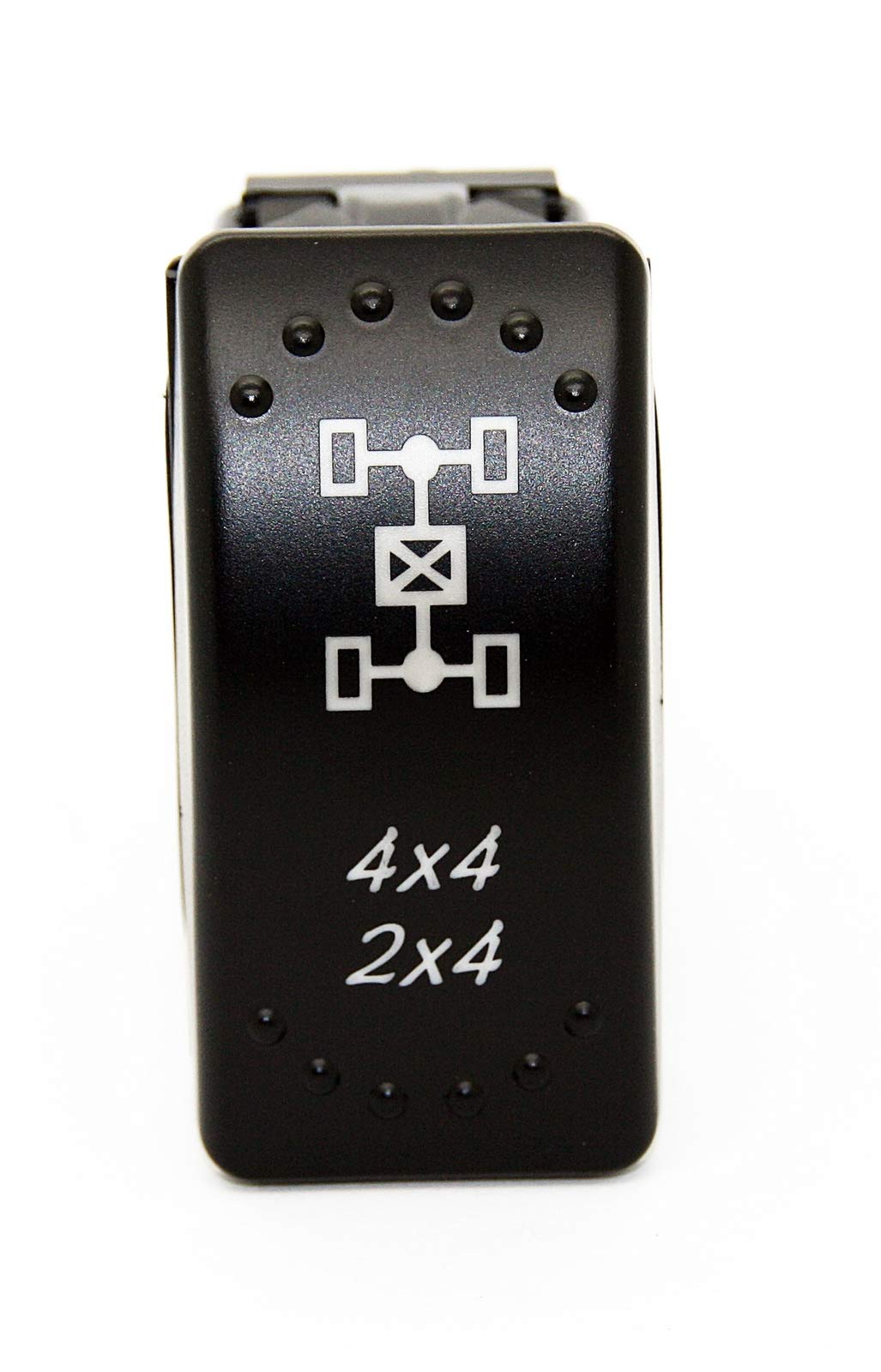 INTERRUPTEUR A BASCULE 2 POSITIONS 4 BROCHES 6A 250VAC 10A 125VAC