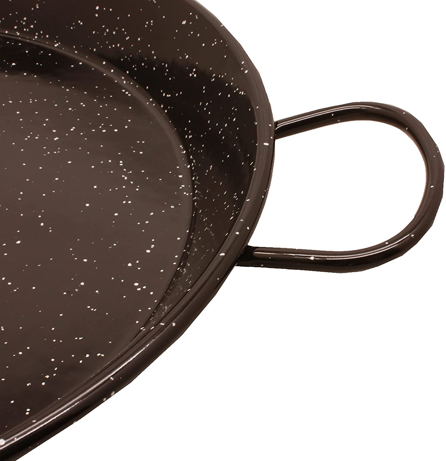 FERRETERIA LEPANTO Paellera Esmaltada, paellera valenciana 30 cm hasta 70 cm, paellera con capacidad hasta 25 raciones. (70)