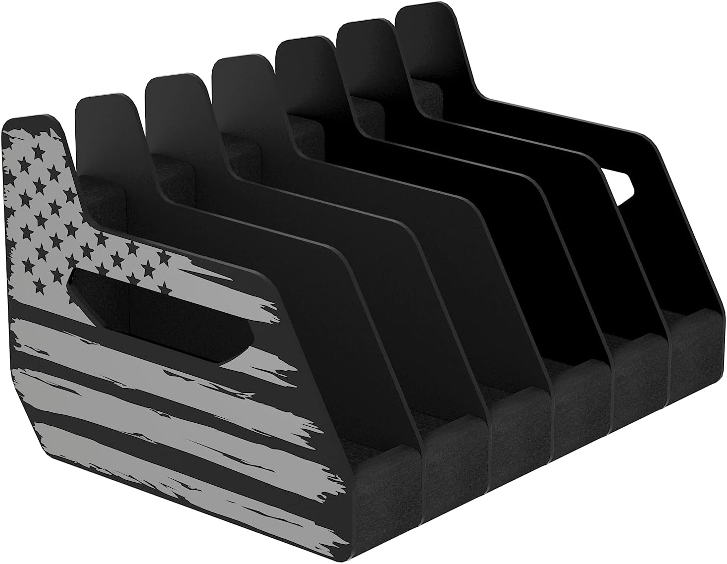 Foam Pistol Rack for Gun Safe | Gun Cabinet Accessories | Storage Organizer Revolver Firearm Handgun Rack Stand Display Holder