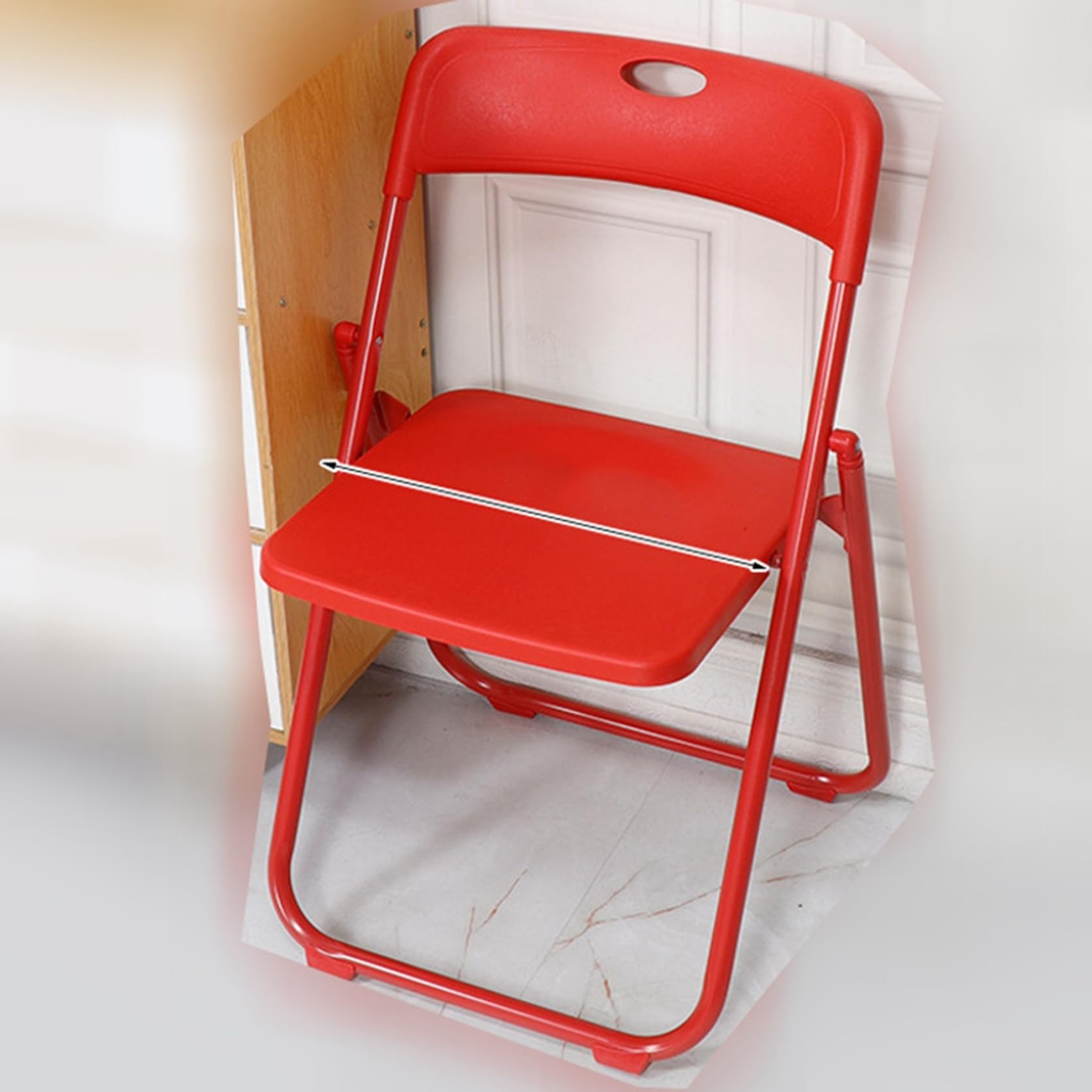 折りたたみチェア レッド