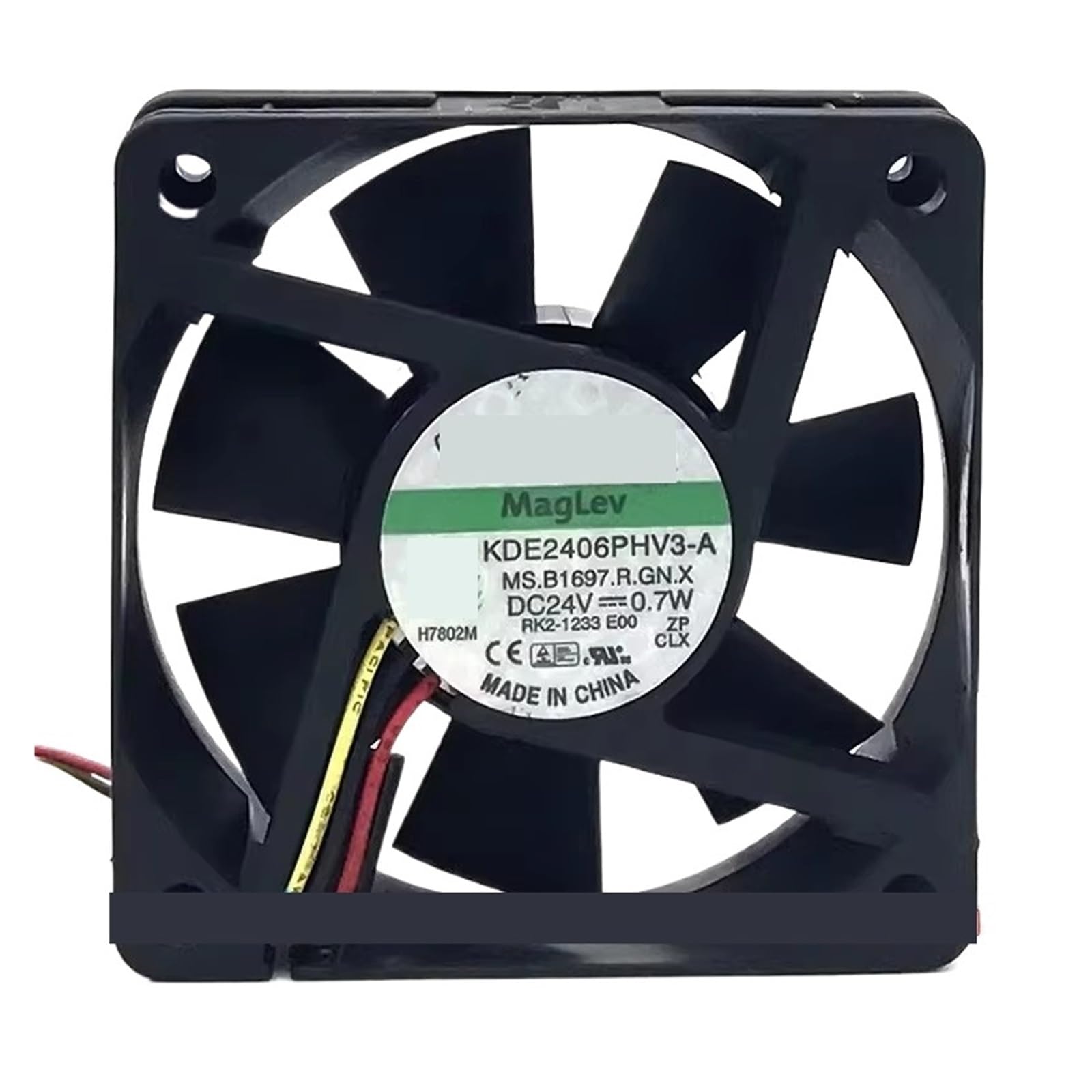 CZVJUKBYP KDE2406PHV3-A 60 * 15mM 6CM 24V 0.7W Cooling Fan(2wire A1)