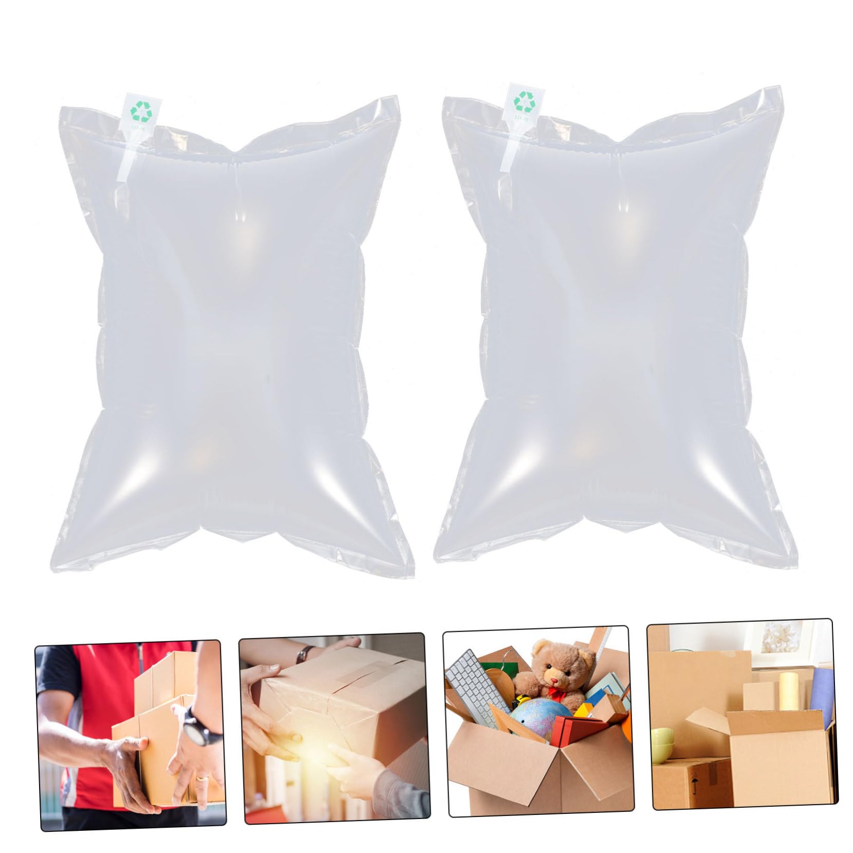 NAMOARLY Mailer 100pcs Practical Shipping and Packaging Air Pillow Air Cushion Wrap for Shipping Pouches