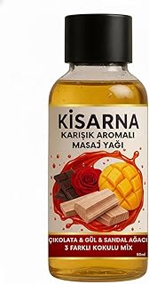 Yenilebilir Masaj Yağı Çikolata Gül Sandal Ağacı Kokulu Vajinal Anal Kayganlık