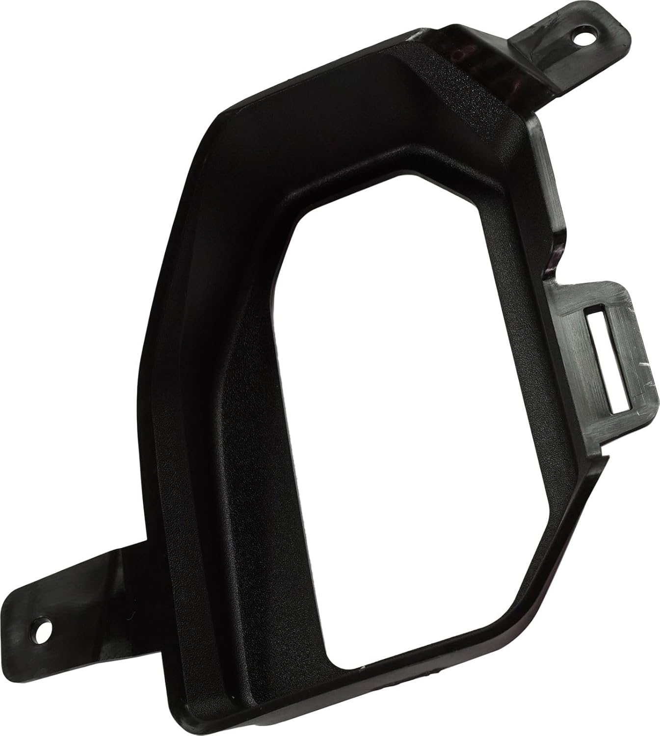 APDTY 176930 Tow Eye Cover, Front Passenger Side, Textured Black, With Tow Hook Hole