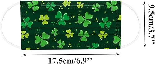 Miniatura 9 de 50 mascarillas desechables para el día de San Valentín para adultos 3 capas de corazón dulce rosa y negro para citas fiestas de vacaciones