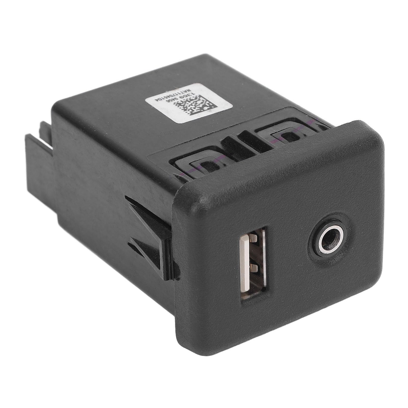 ASHATA Gniazdo AUX USB Stabilna wydajność dla Astry K 2016 i Nowszych, łatwa Instalacja Gniazdo Portu USB Zapewniające Precyzyjne Dopasowanie