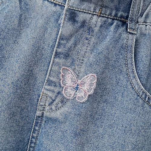 Short denim fille confortable 4-14 ans vêtement polyvalent printemps été