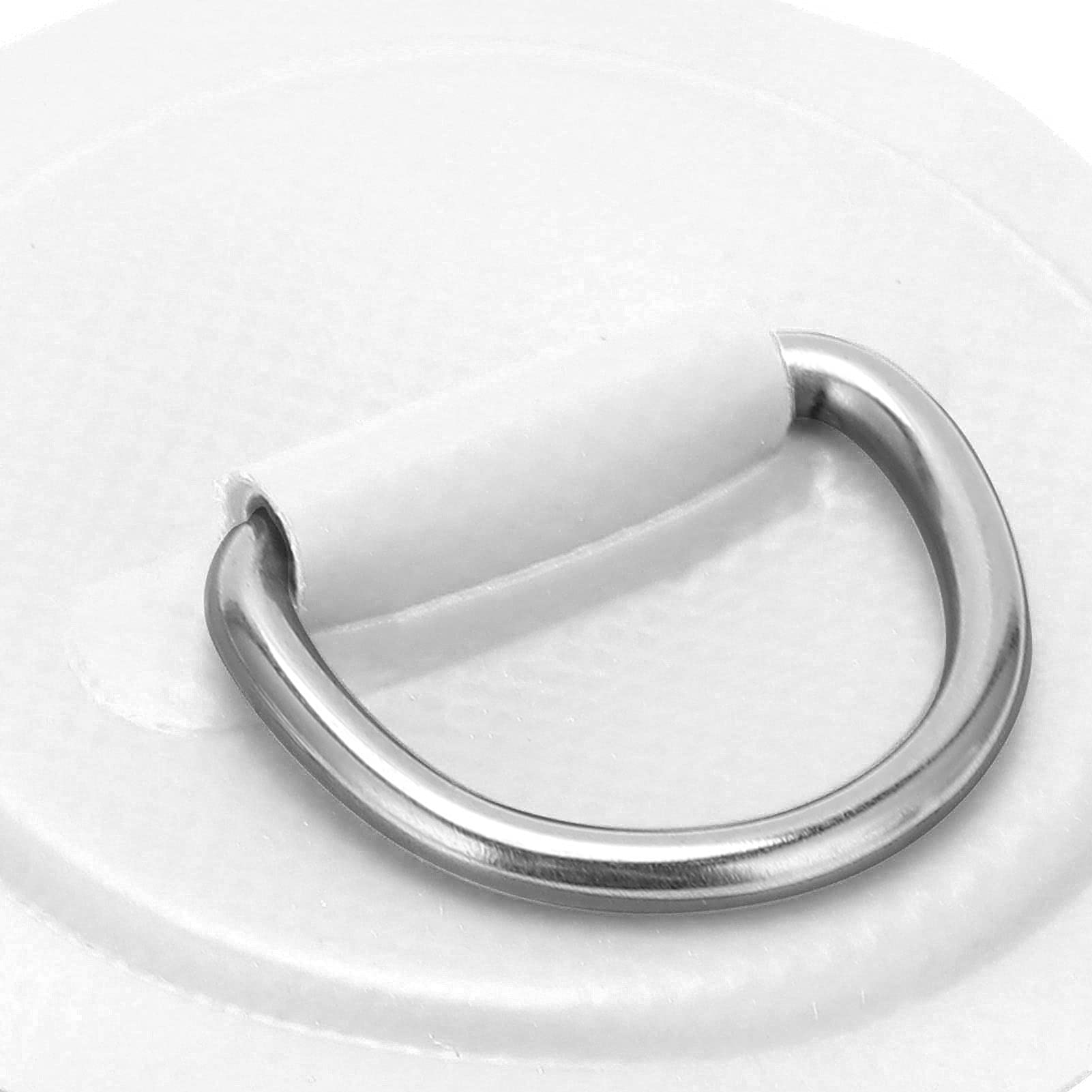 Lot De 4 Patches D-ring En PVC Pour Bateaux Gonflables, Kayaks Et Canoës – Résistants, Faciles à Coller, Sans Colle