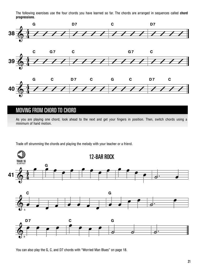 Guitar Method: Complete Edition Book's 1,2 and 3 - 2nd Edition | Akustik- und E-Gitarre lernen | Notenbuch mit Akkorde, Tonleitern, Technik | Hal ... 3 Bound Together in One Easy-to-use Volume!