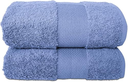 Miniatura 59 de Hencely Juego de 2 toallas de mano de lujo (16 x 28 pulgadas), algodón turco suave, absorbente, de secado rápido, para cara, cuerpo, cocina y baño