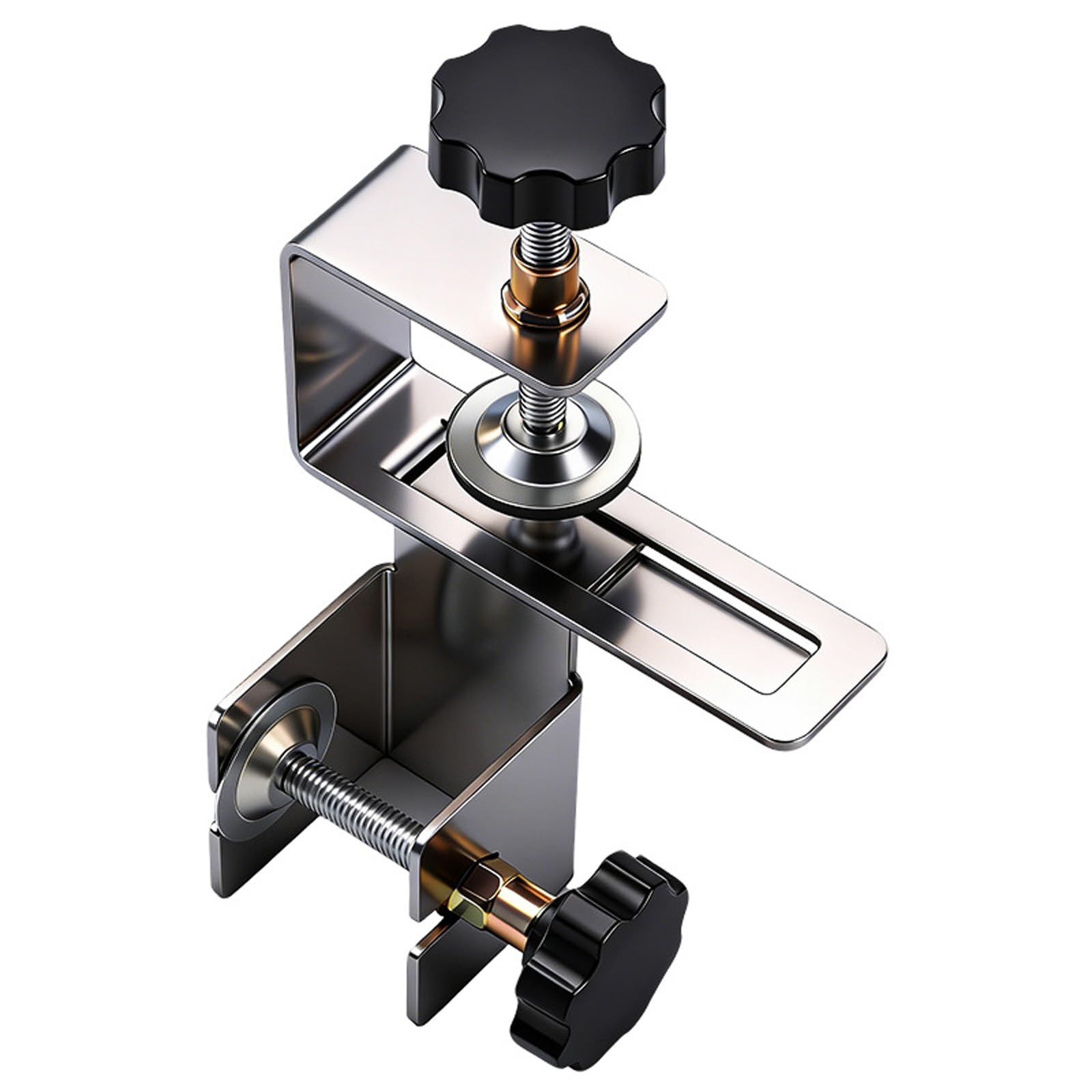 Zbiianxer 1Pc Furniture Cabinet Drawer Installation Fixed Clamp Alloy Steel Panel Clips Light Weight Woodworking Clamp Enduring Panel Clips