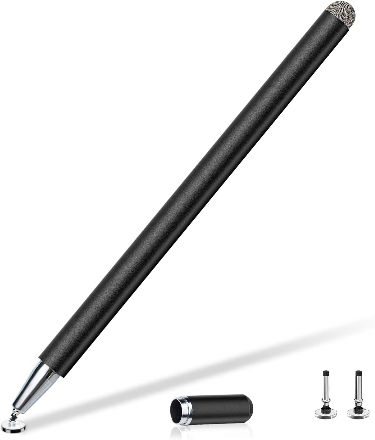 Stylus for iPad, LIBERRWAY Disc Stylus Pens Touch Screens for iPhone/ipad pro/Mini/Air/Android/Microsoft, Black