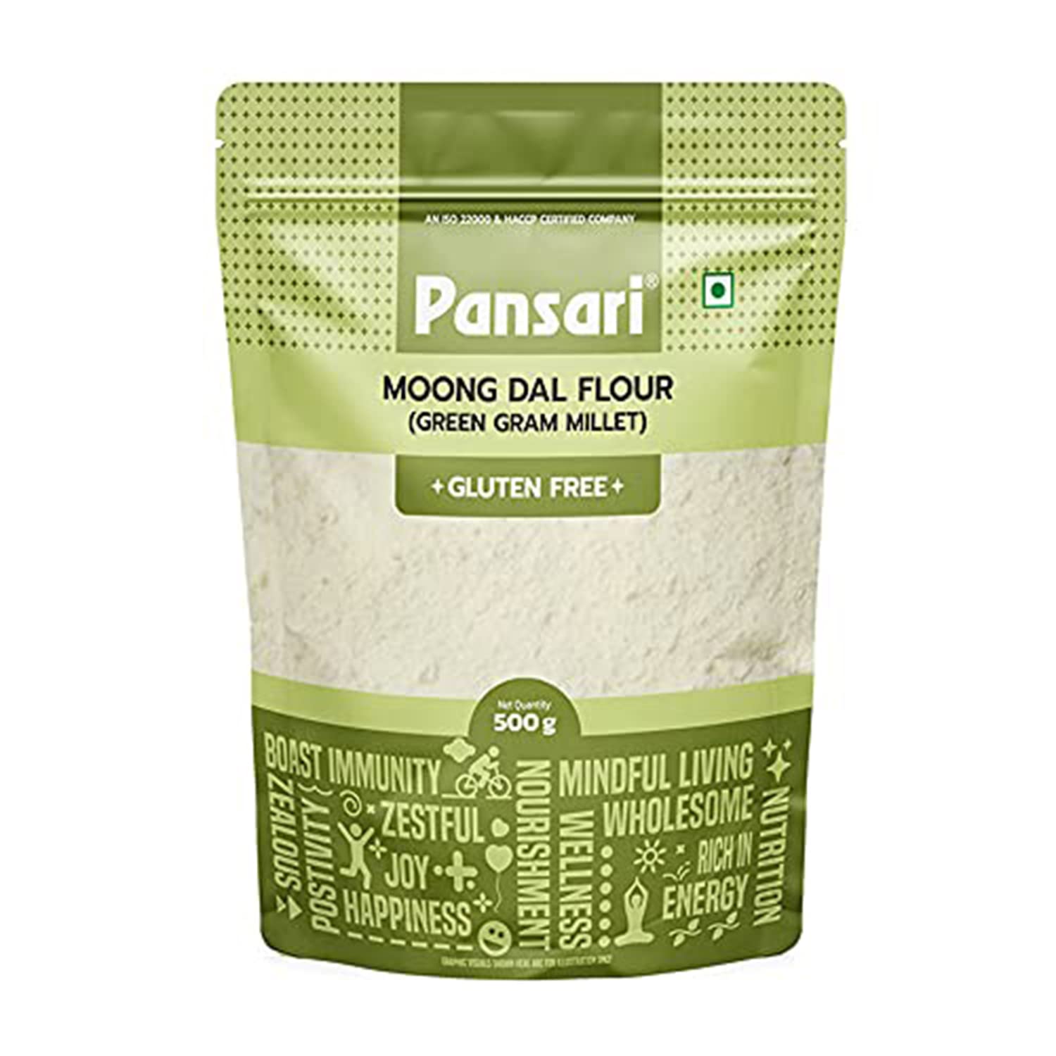 Pansari Moong Dal Flour/Green Gram Millet with Rich in Nutrients|Helps in Weight Management|Helps in Digestion & Heart -500 Gm (B09FP3B9N2) Amazon Price History, Amazon Price Tracker