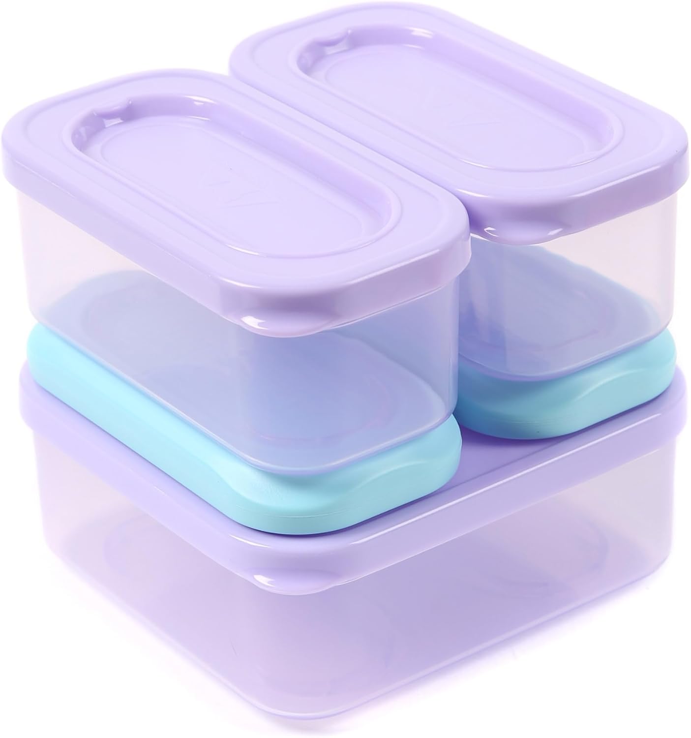 Arctic Zone 8Piece Lunch Storage Container Set, Lavender