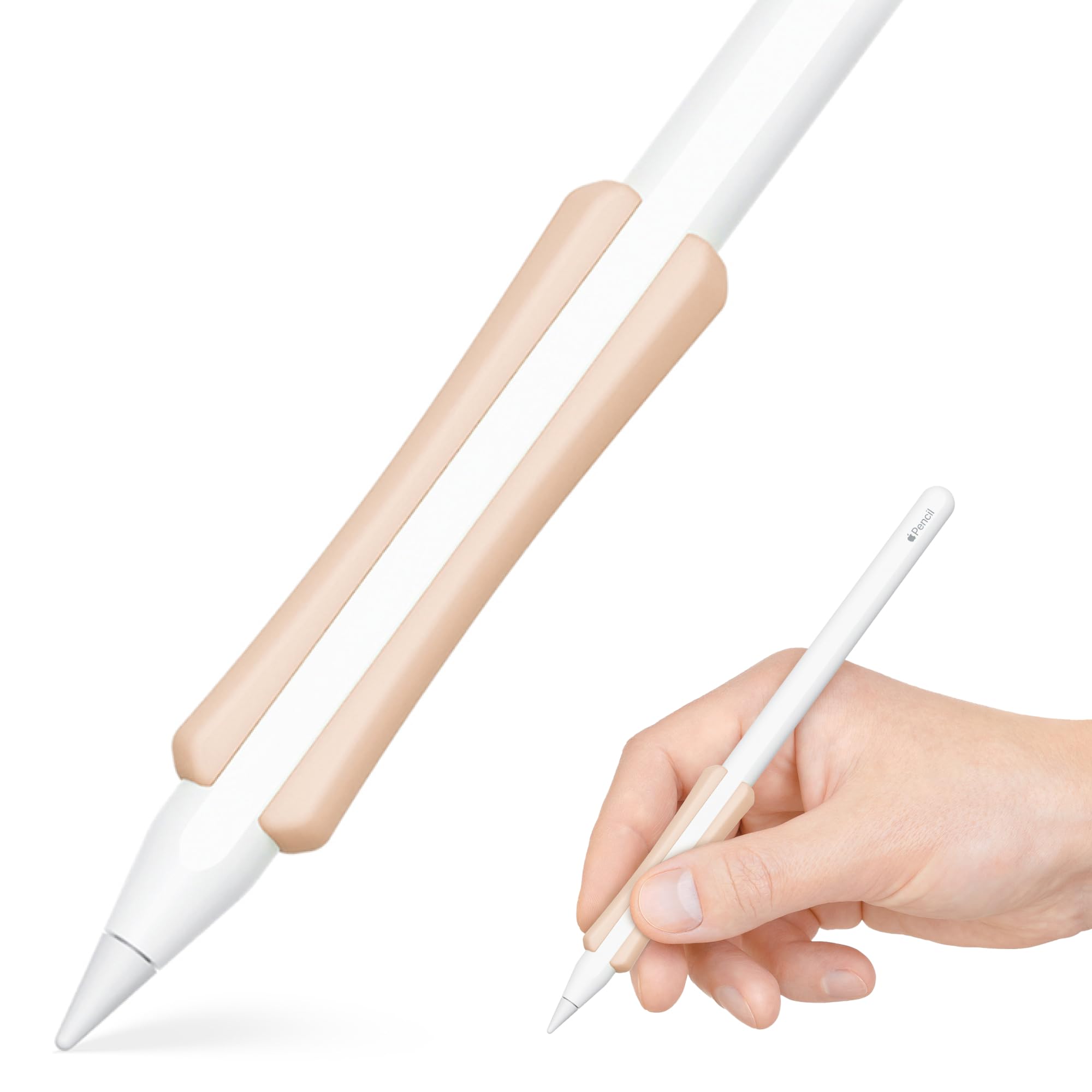 ApplepencilPro（美品） Amazon.com: NimbleGrip 2 Premium Silicone Ergonomic Dual Sided
