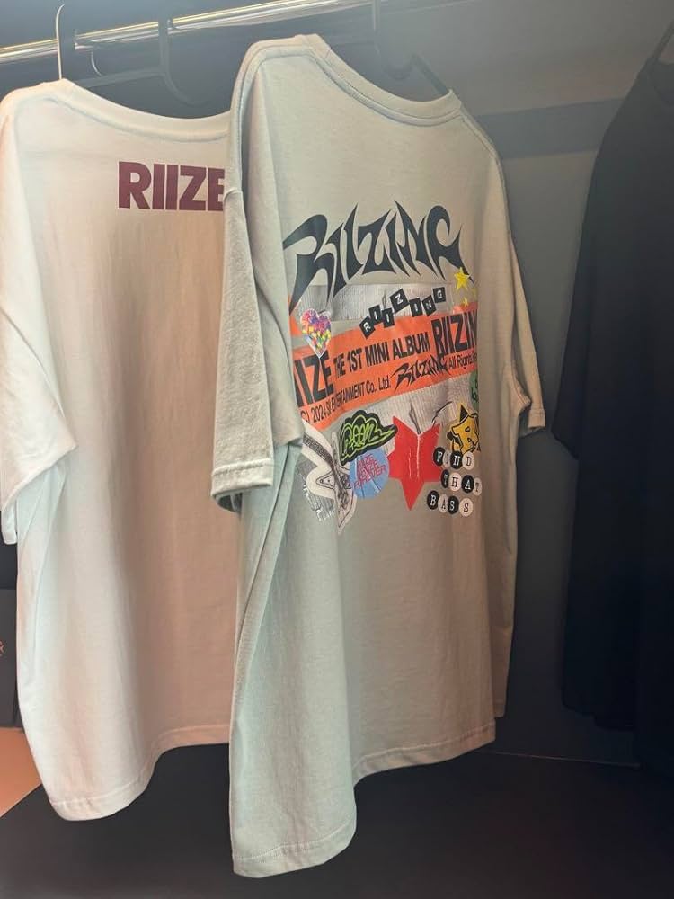 Amazon.co.jp: RIIZE タイ バンコク POP UP限定 オーバーサイズT