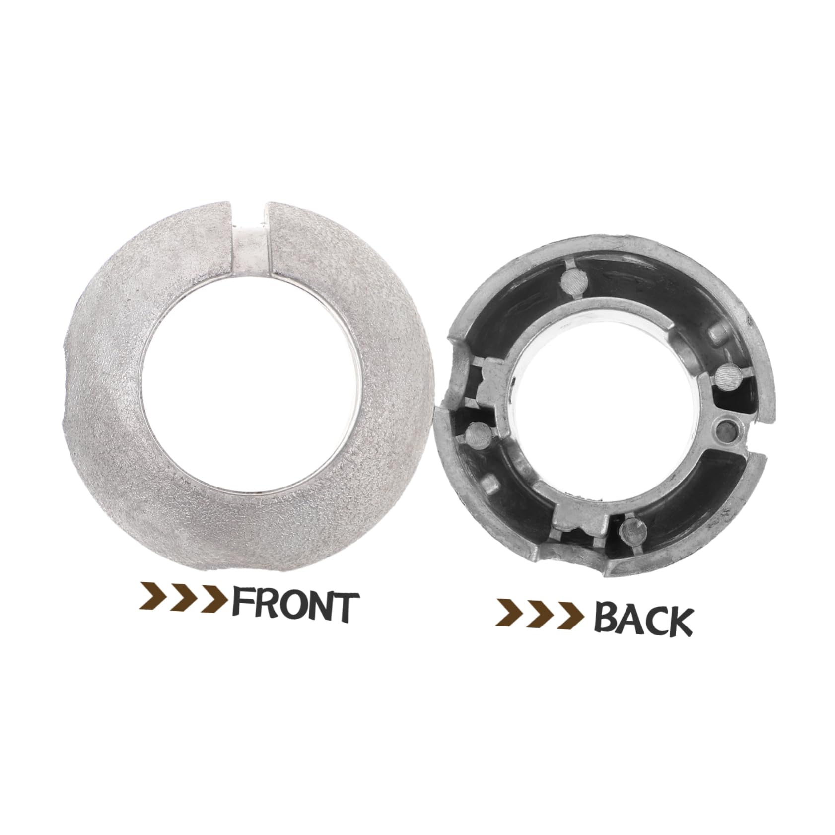 SHINEOFI accessoires pour ventilateurs de plafond support suspendu pour les ventilateurs de plafond accessoire de ventilateur collection de supports suspendus alliage d'aluminium