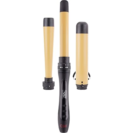 chi triple curl interchangeable curling iron