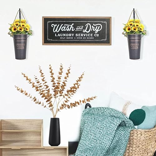 Vista 258 de CATTREE Helechos dorados - Plantas artificiales grandes y altas de 30 pulgadas, paquete de 2 decoraciones de Navidad, hojas de Boston doradas Hojas
