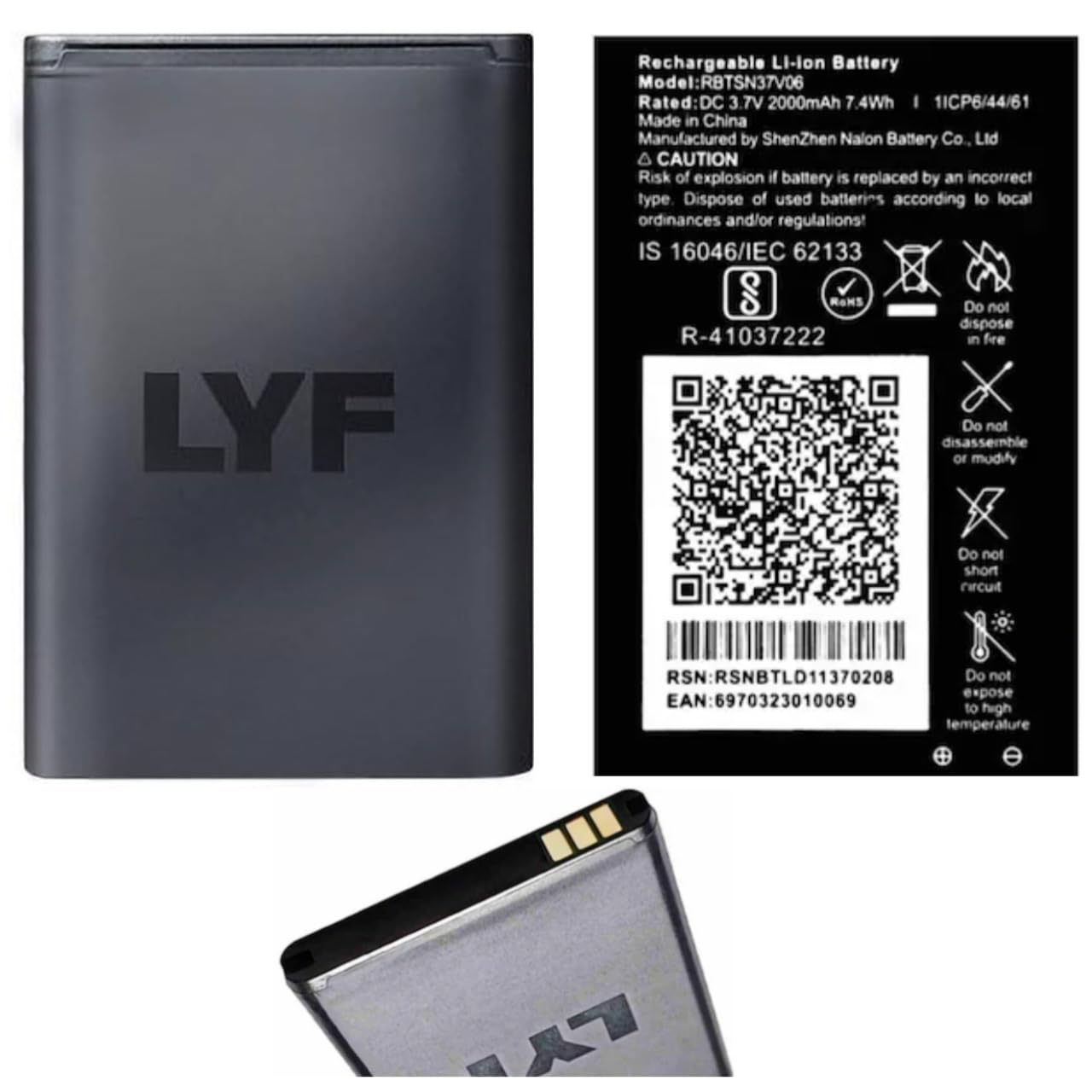 Battery Temperature Jio F220b Battery Jiophone Battery ZENDE