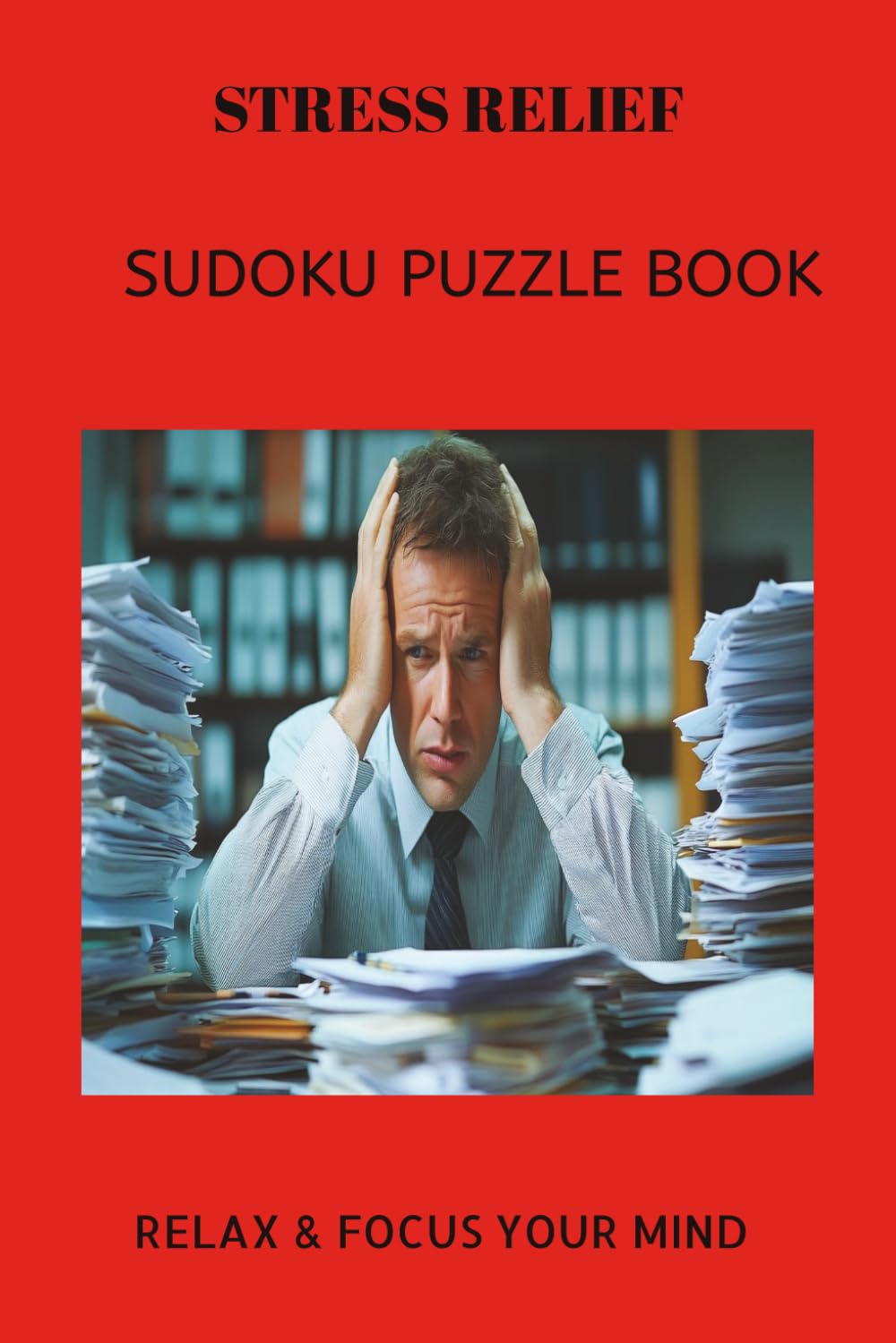 STRESS RELIEF SUDOKU PUZZLE BOOK: STRESS RELIEF SUDOKU PUZZLE BOOK | Help calm the mind, Relax and focus | 6X9 inches, 110 pages | 50+ Puzzles | ... Sudoku for kids, Adult and Seniors Series)