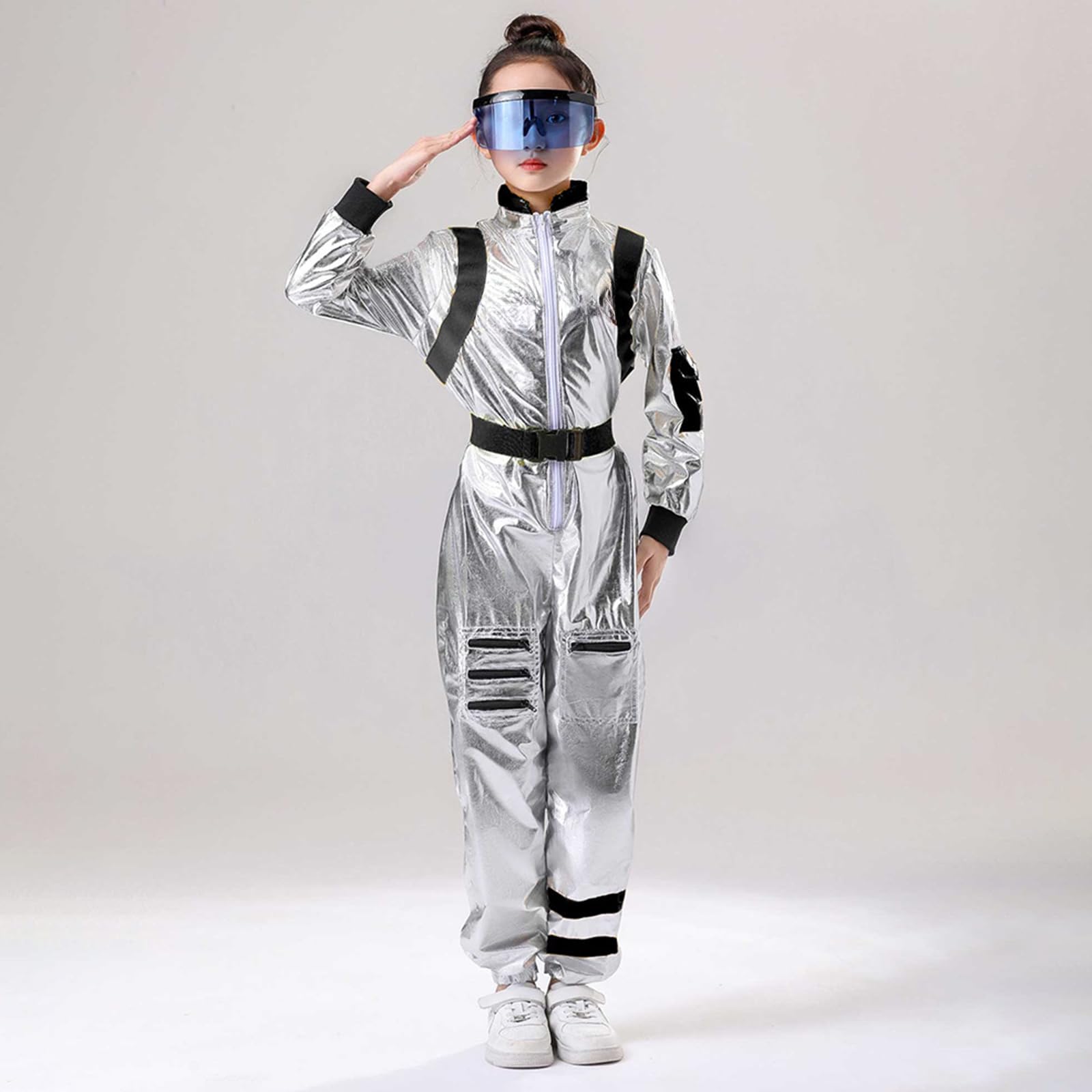 Halloween Kostüm Kinder Herren Damen Astronautenkostüm Astronaut Jumpsuit