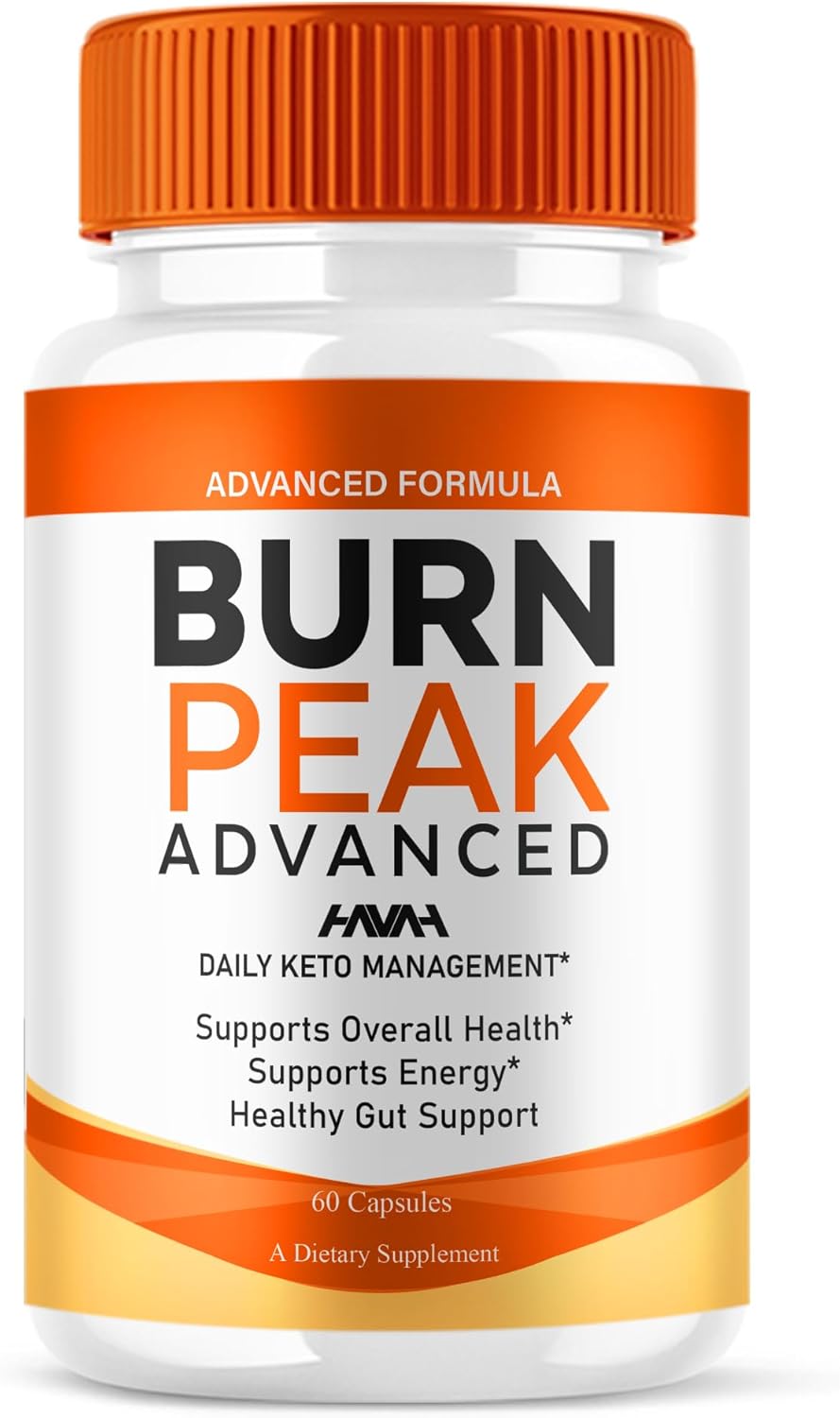 Burn Peak Advanced Health Management Support BurnPeak Pills, Burn Peak Maximum Strength Overall Health & Wellness Support Supplement, BurnPeak Premium Health Support Capsules (60 Capsules)