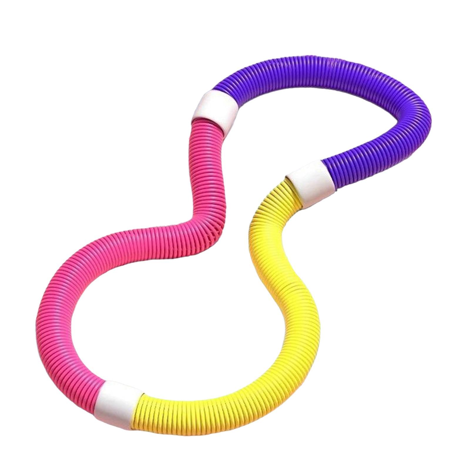 Cerchio Fitness Flessibile in PVC con Rotazione Piacevole per Un Allenamento Completo di Tutto Il Corpo, Adatto a Uomini, Donne E Bambini.