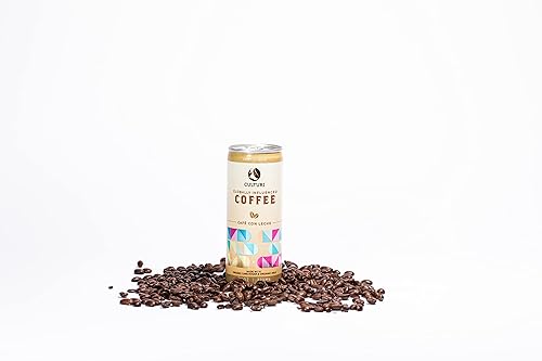 Miniatura 8 de Culturi Café  Café con Leche Café frío  Orgánico y sin OMG  Energía limpia y sabor suave  Latas de 75 onzas líquidas paquete de 12