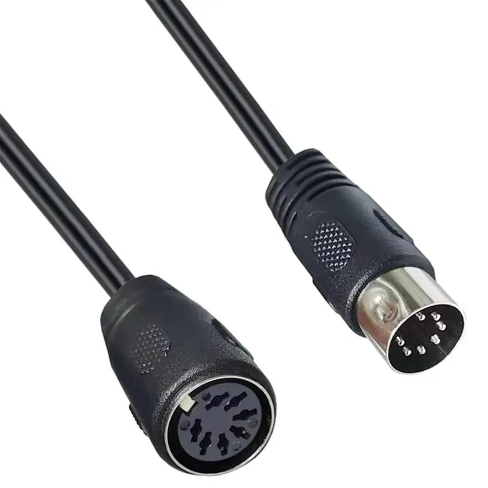 Cavo MIDI DIN da 3 M 5 M a 7 pin da maschio a femmina Cavo audio for interfaccia controller for sistemi stereo(Male to Male,3m)