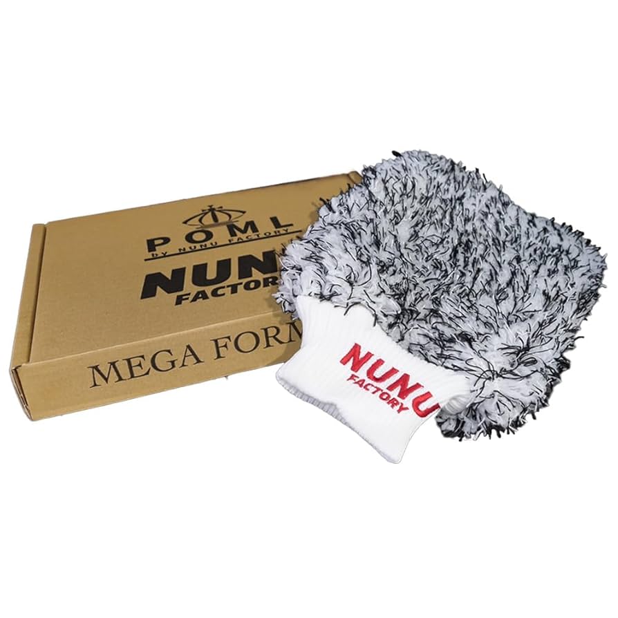 Amazon.co.jp: POML ぬぬふぁくとりー NUNU MEGA FORM MITT 洗車