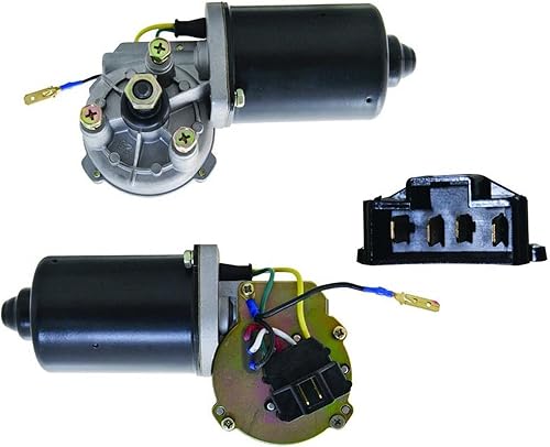 Nuevo motor de limpiaparabrisas delantero compatible con Dodge Ram 1500 2500 3500 4000 2002 00 01 02, sustituye a Chrysler 55076549AF, 55076549AG,
