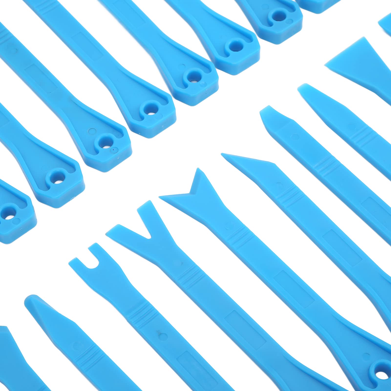 Ylwxzenith 27 Piece Car Trim Removal Tool Kit, Blue, with Oxford Cloth Bag, for Non Destructive Car Modification and Maintenance