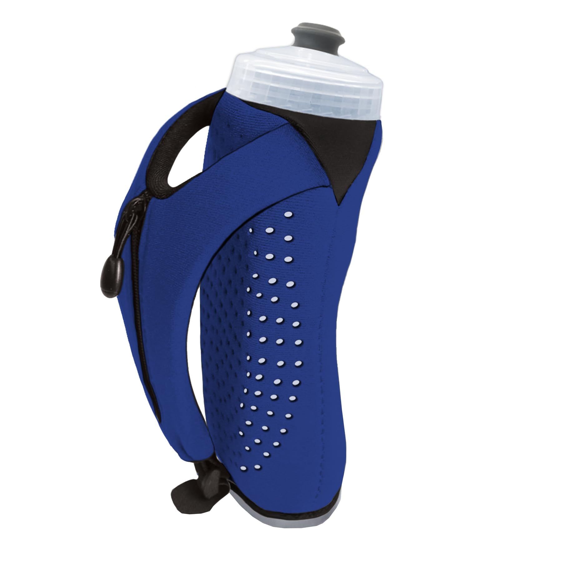 Amphipod Hydraform Ergo-Lite Handheld Water Bottle, BPA-Free Minimalist Insulated Hydration for Ultra-Running& Walking - Blue - 20 oz
