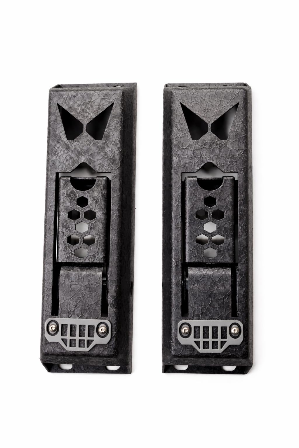 Door Hinge Step for Mahindra Thar & Roxx | Heavy Duty Car Door Step | Easy Roof Access Foot Step | Black | Pack of 2-image-38