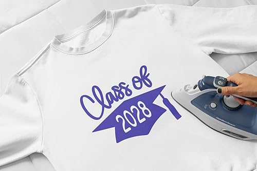 Miniatura 2 de Class Of 2028 Graduation Cap Vinyl Decal, Graduation T Shirt Transfer, DIY Graduate Shirt Patch, Tshirt Sticker, HTV Vinyl Applique, Pick Size