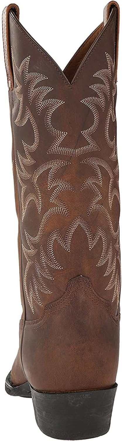 Vintage Western Cowboystiefel Leder Vintage Spitzschuh Medium Tube