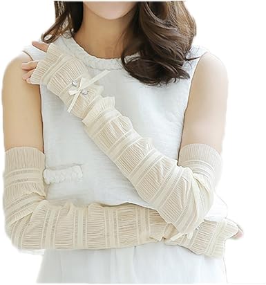 Thebest アームカバー 手袋 レース グローブ 手袋 アームカバー オシャレ レディース Uv対策 大人可愛い フリーサイズ フレッシュ 手袋 通販 Amazon