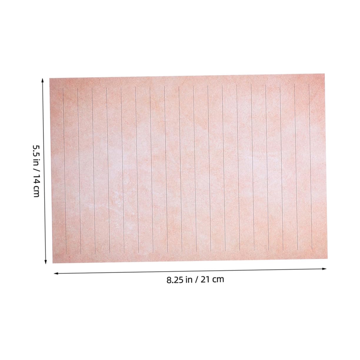 Vintage Briefpapier Satz mit 100 Satz Papier Umschlägen