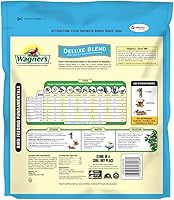 Vista 6 de Audubon Park Nut & Fruit Snack Stack - Alimento para pájaros silvestres, pastel de semillas de aves para comederos exteriores, paquete de 6