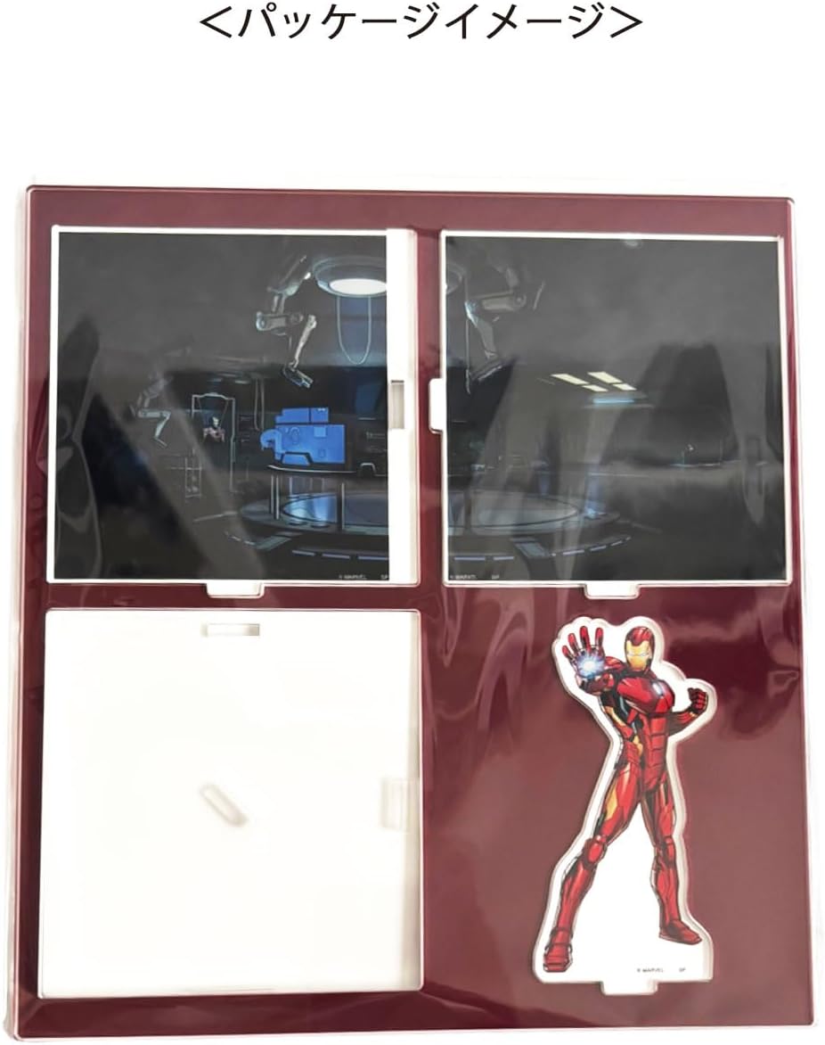Small Planet Marvel Iron Man Diorama Acrylic Stand