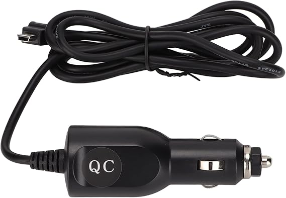 cigarette lighter car charger 5v 1 2a fast car charging adapter 1 5m long car charger cable car gps charger cable replacement for tomtom xl one gps