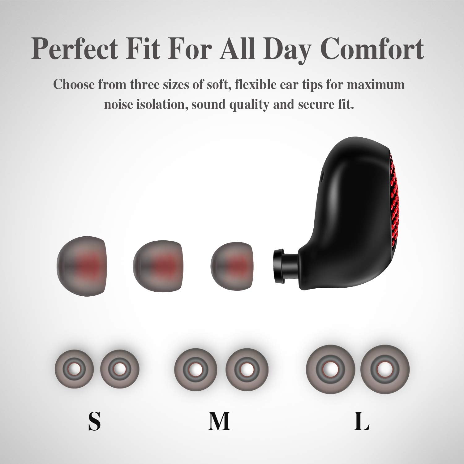 Vinlley - Cuffie Bluetooth 5.0, auricolari Bluetooth HiFi 3D, anti-rumore,  accoppiamento automatico, custodia di ricarica portatile, controllo touch,  auricolari Bluetooth per PC Tablet TV PS4, Rose : Amazon.it: Elettronica