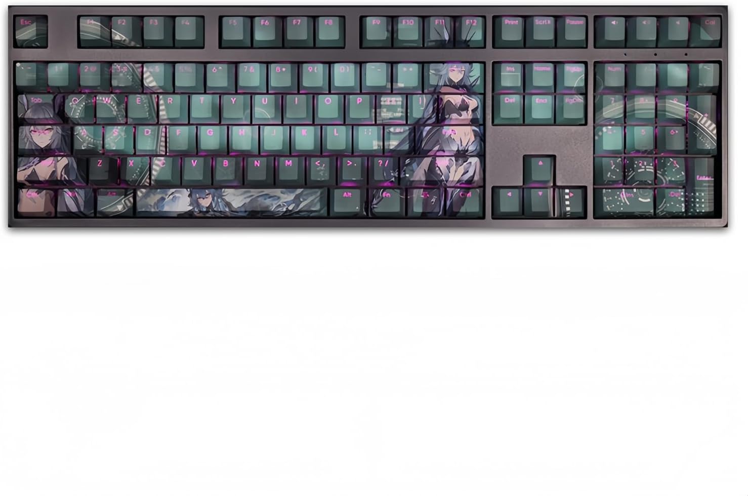 FKZ Anime Keycaps 108-key PBT dye-sublimation set for Cherry MX