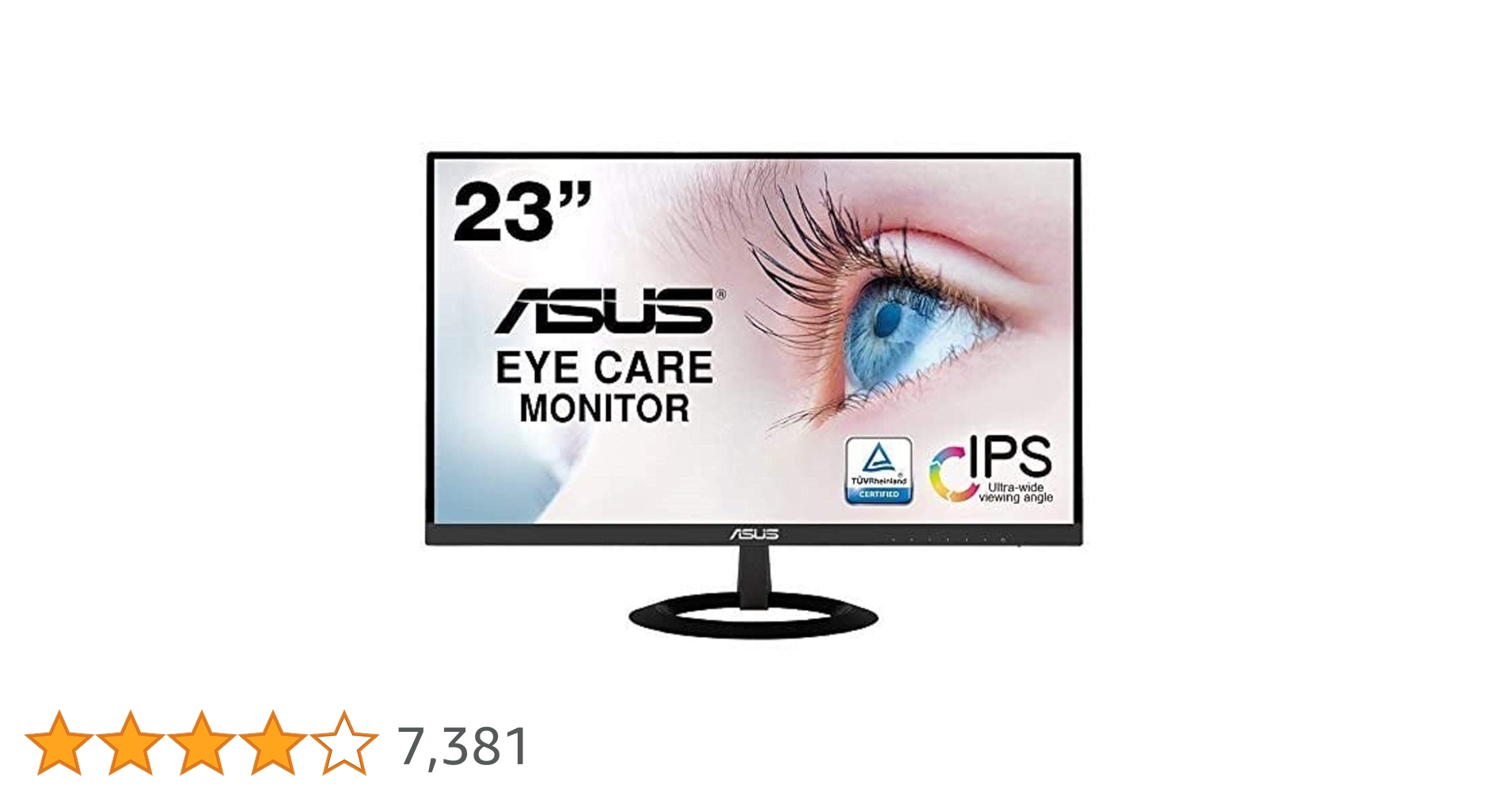ASUS モニター 23インチ ディスプレイ IPSEye VZ239HR Amazon.co.jp: 【Amazon.co.jp限定】ASUS モニター 23インチ